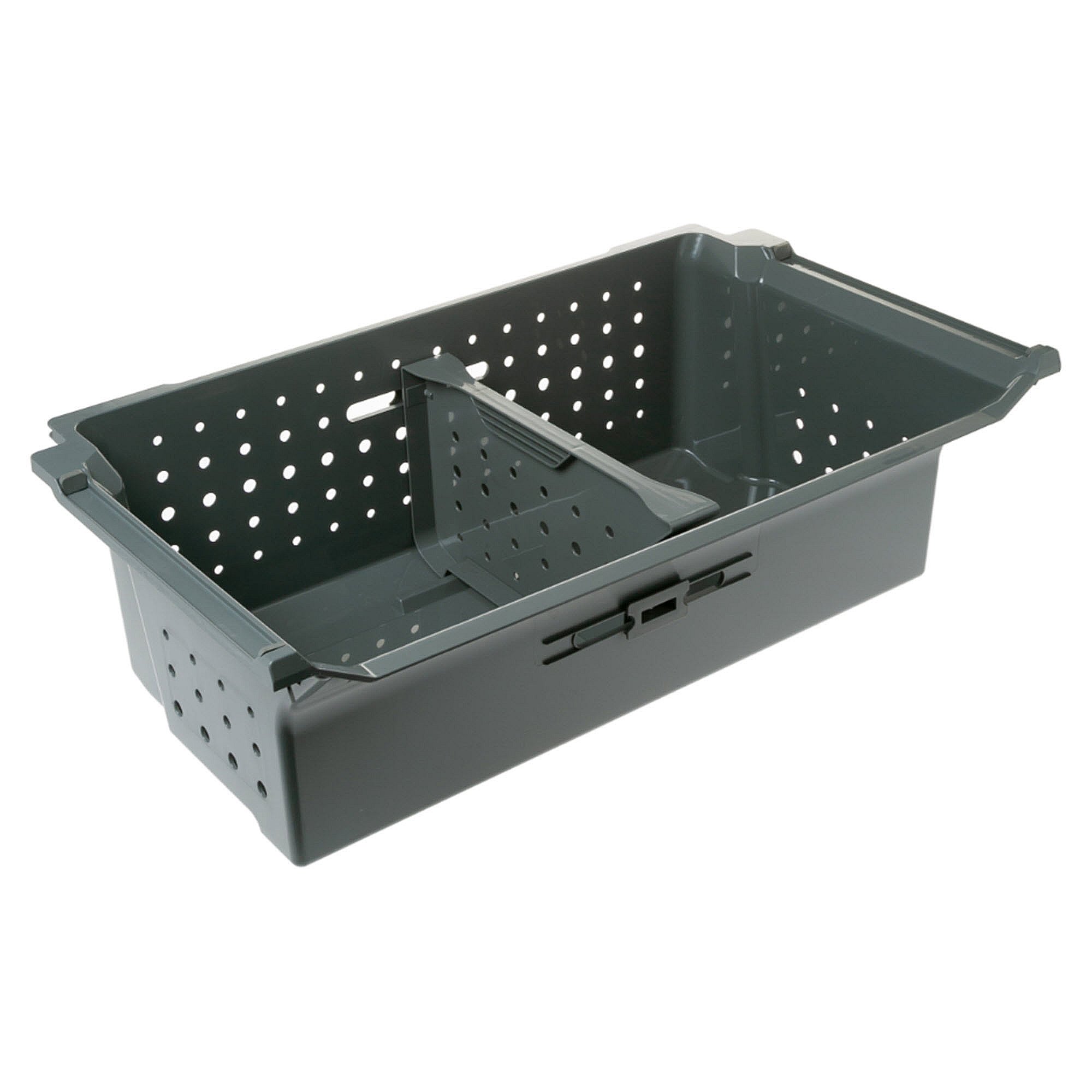 Part #wr71X42188, Gray Freezer Lower Basket Assembly