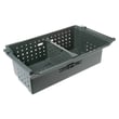 Gray Freezer Lower Basket Assembly for GE CXE22DP3PGD1 - Part WR71X42188