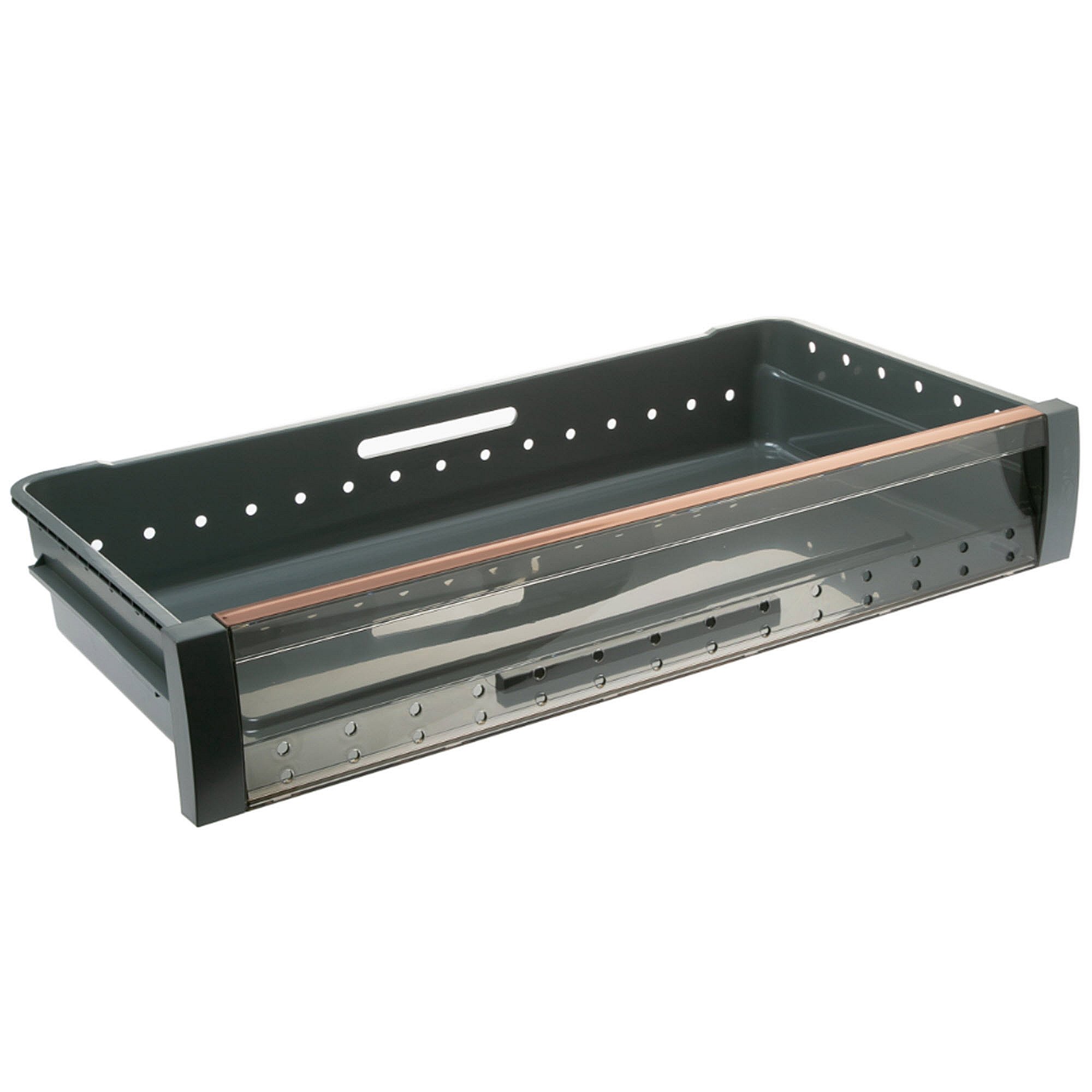 Part #wr71X42965, Gray Freezer Upper Basket Assembly Cafe