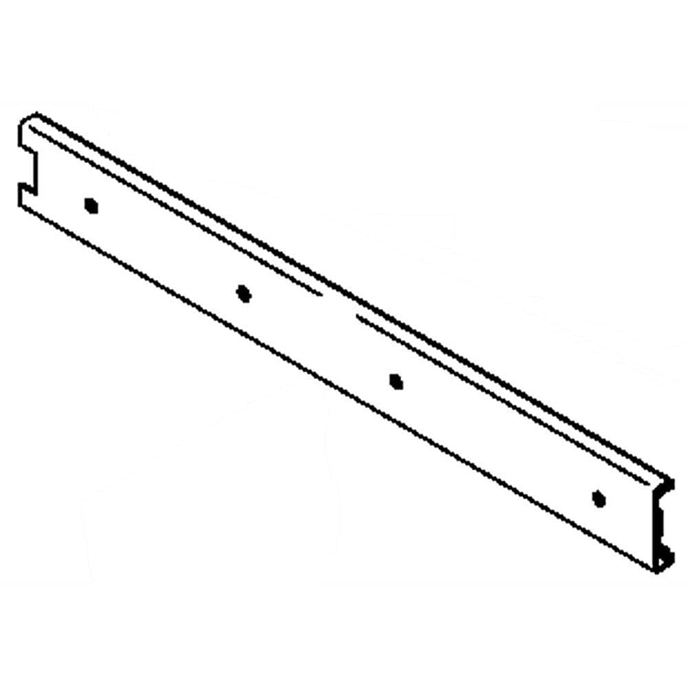 Part #wr72X10070, Refrigerator Freezer Drawer Slide Rail Cover / 14.80 x 4.10 x 4.00