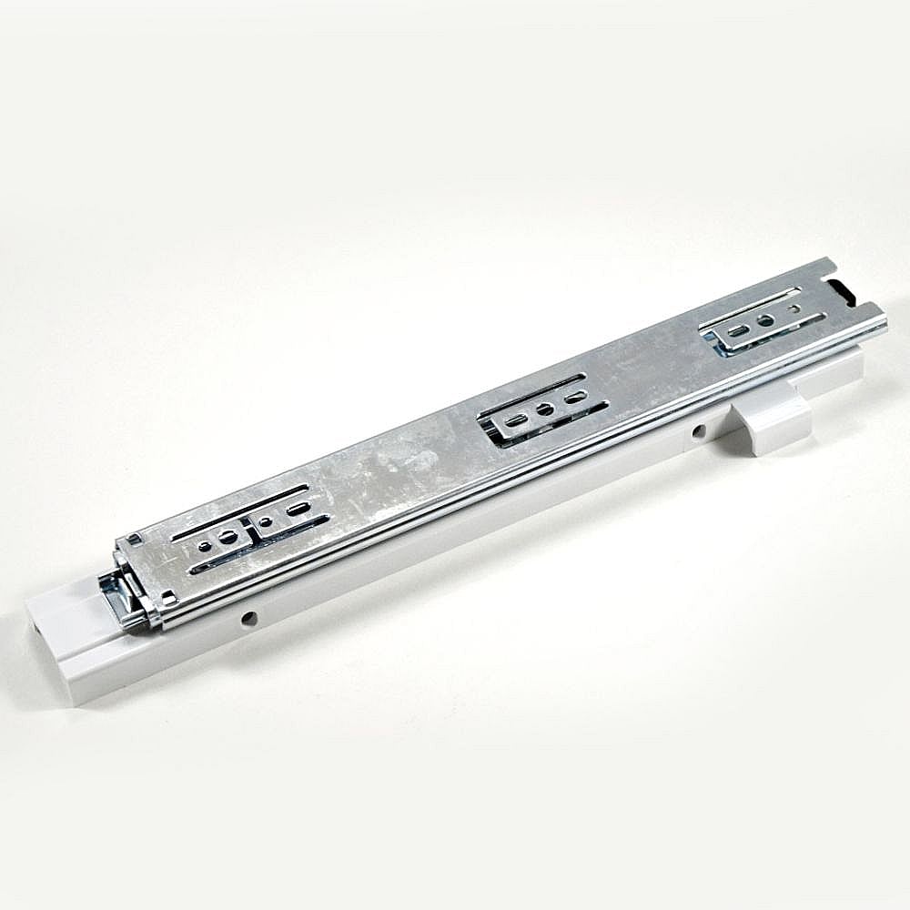 Part #wr72X10278, Refrigerator Upper Freezer Basket Slide Rail, Left / 14.00 x 9.50 x 1.00