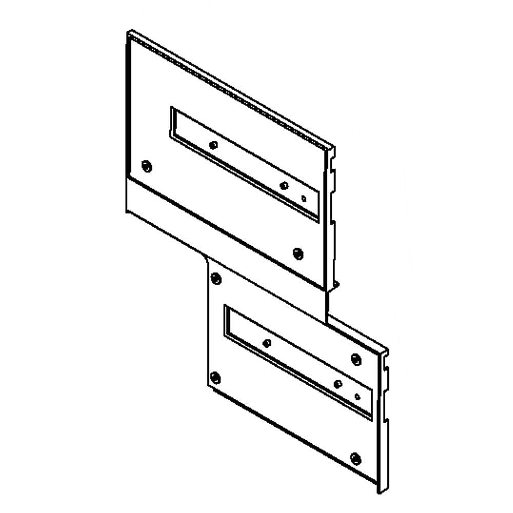 Part #wr72X10330, Pan Support, Left / 22.50 x 18.00 x 2.10
