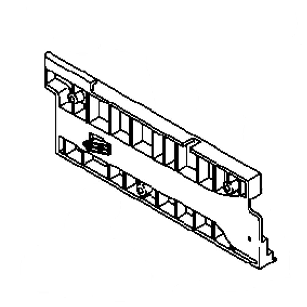 GE Part #wr72X10373, Side Track R | 14.00 x 4.60 x 0.60