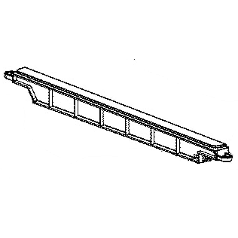 Part #wr72X22726, Refrigerator Snack Drawer Slide Rail, Left / 21.80 x 9.00 x 0.90
