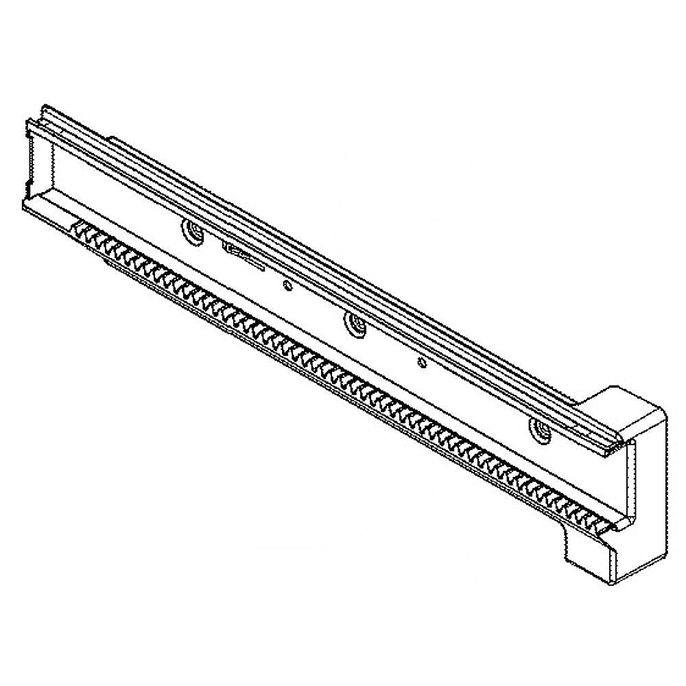 Part #wr72X29570, Freezer Drawer Rail Holder Right