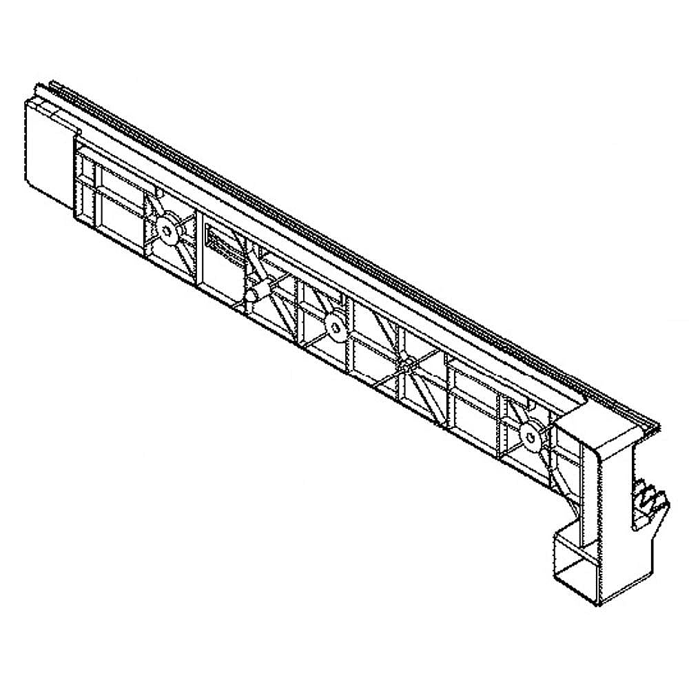 Part #wr72X29571, Freezer Drawer Rail Holder Left