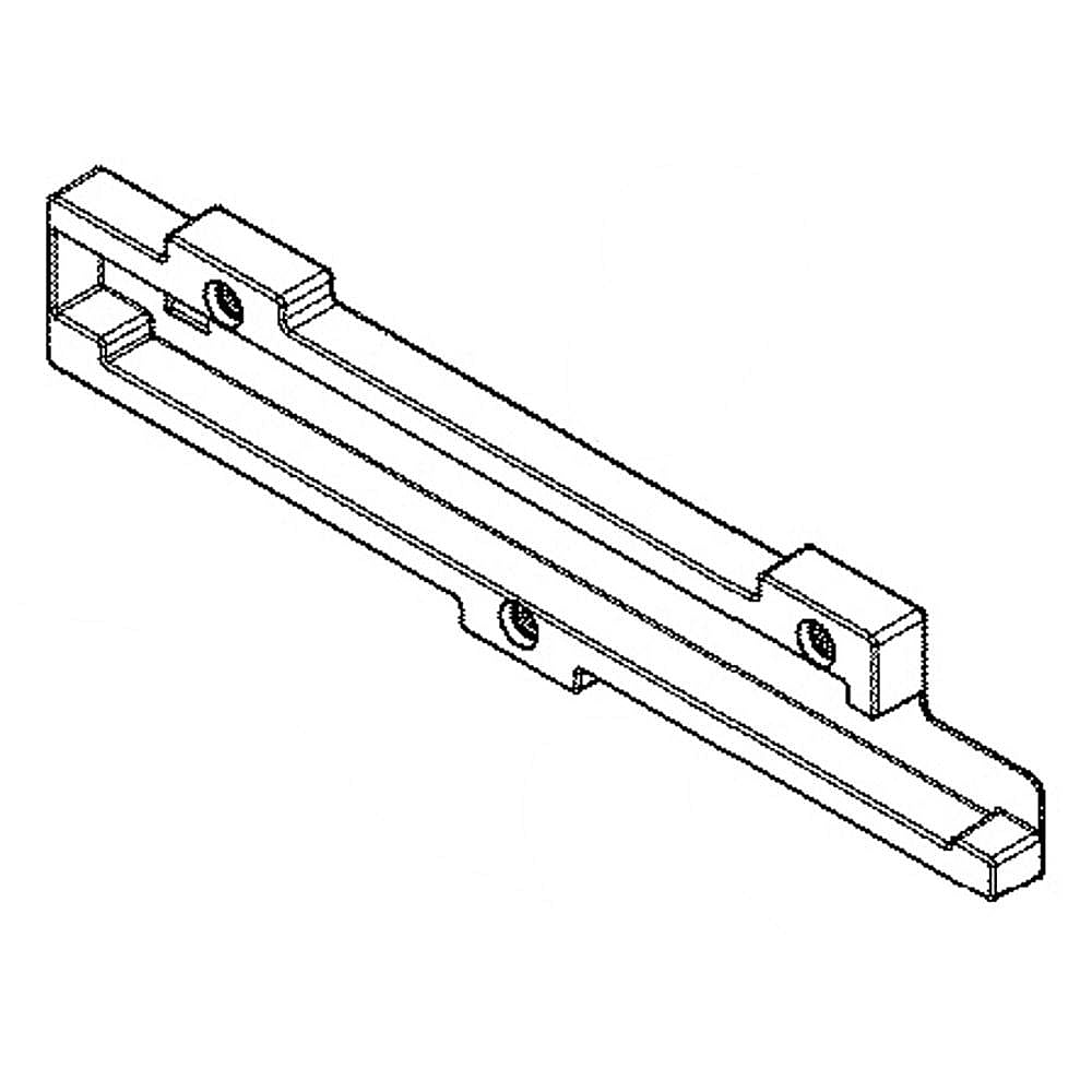 Part #wr72X29575, Upper Basket Slide Right / 14.00 x 9.50 x 1.70