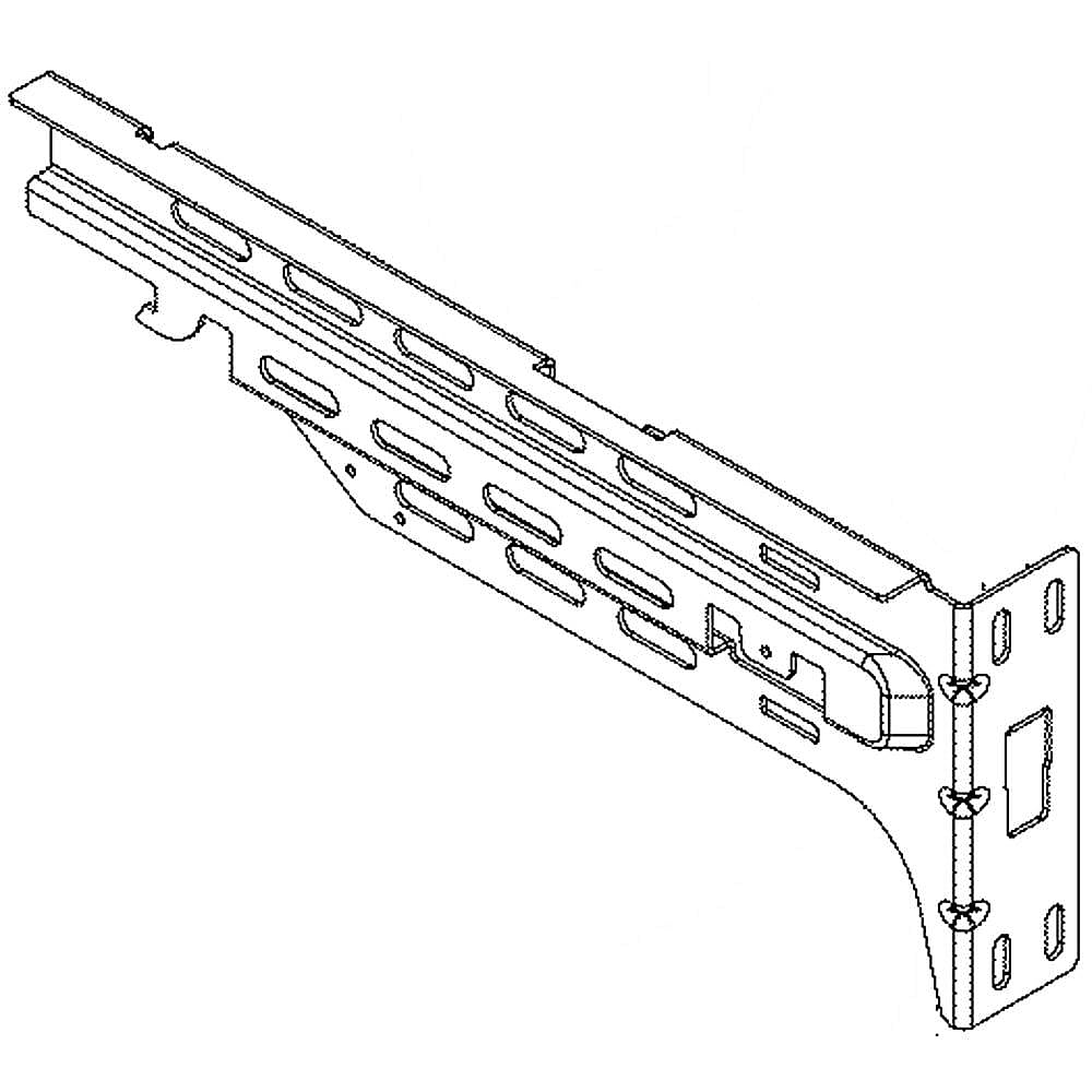 Part #wr72X29587, Freezer Door Bracket Left / 1.00 x 1.00 x 1.00