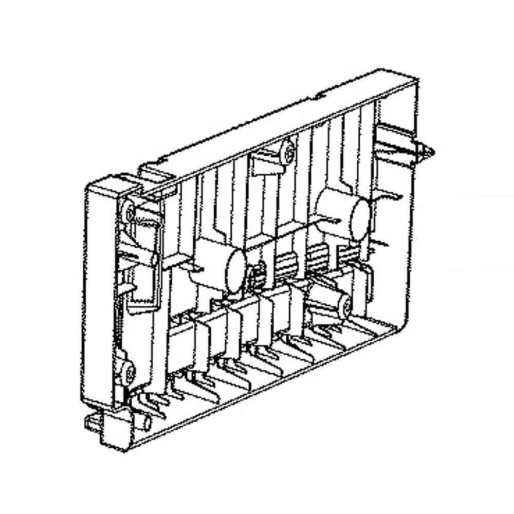 Part #wr72X31965, White Climate Zone Right Support