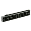 Gray Freezer Upper Basket Glide Left for GE CXE22DP2PFS1 - Part WR72X39186