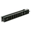 Gray Freezer Upper Basket Glide Right for GE CXE22DP3PGD1 - Part WR72X39188