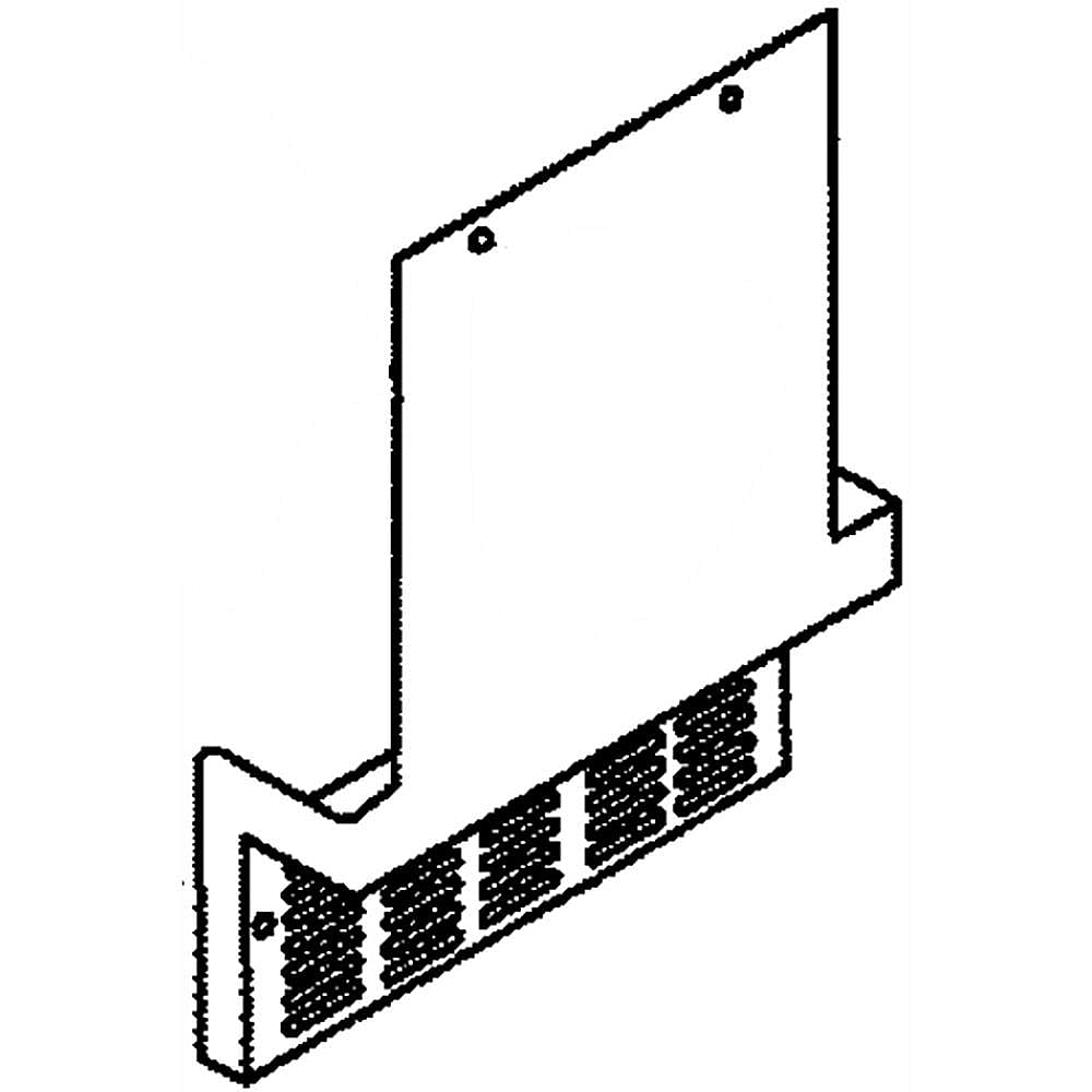 Part #wr74X10037, Grille / 16.00 x 13.30 x 2.90