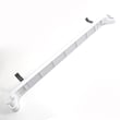 Refrigerator Toe Grille (white) for GE GSS20IBTGCC - Part WR74X10153