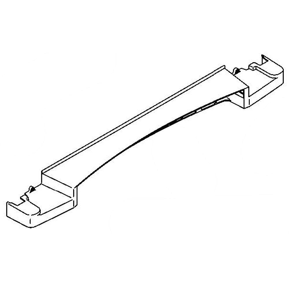 GE Part #wr74X10262, Refrigerator Base Grille | 38.70 x 3.20 x 2.90