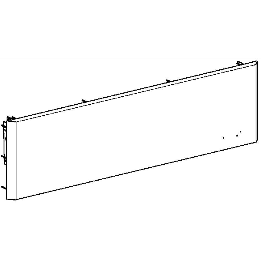 Part #wr74X10348, Refrigerator Machine Compartment Grille / 49.20 x 12.30 x 4.60