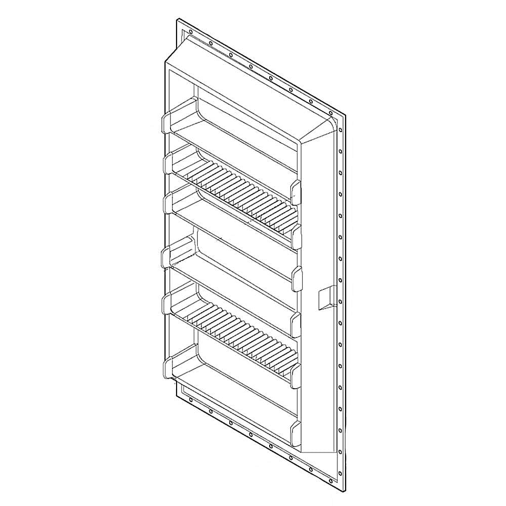 GE Part #wr77X10061, Inner Panel | 65.00 x 35.00 x 5.50