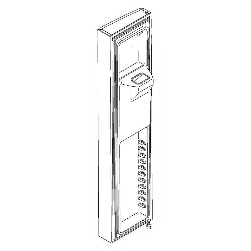 Part #wr78X10860, Refrigerator Door Foam Assembly / 73.00 x 19.50 x 16.00