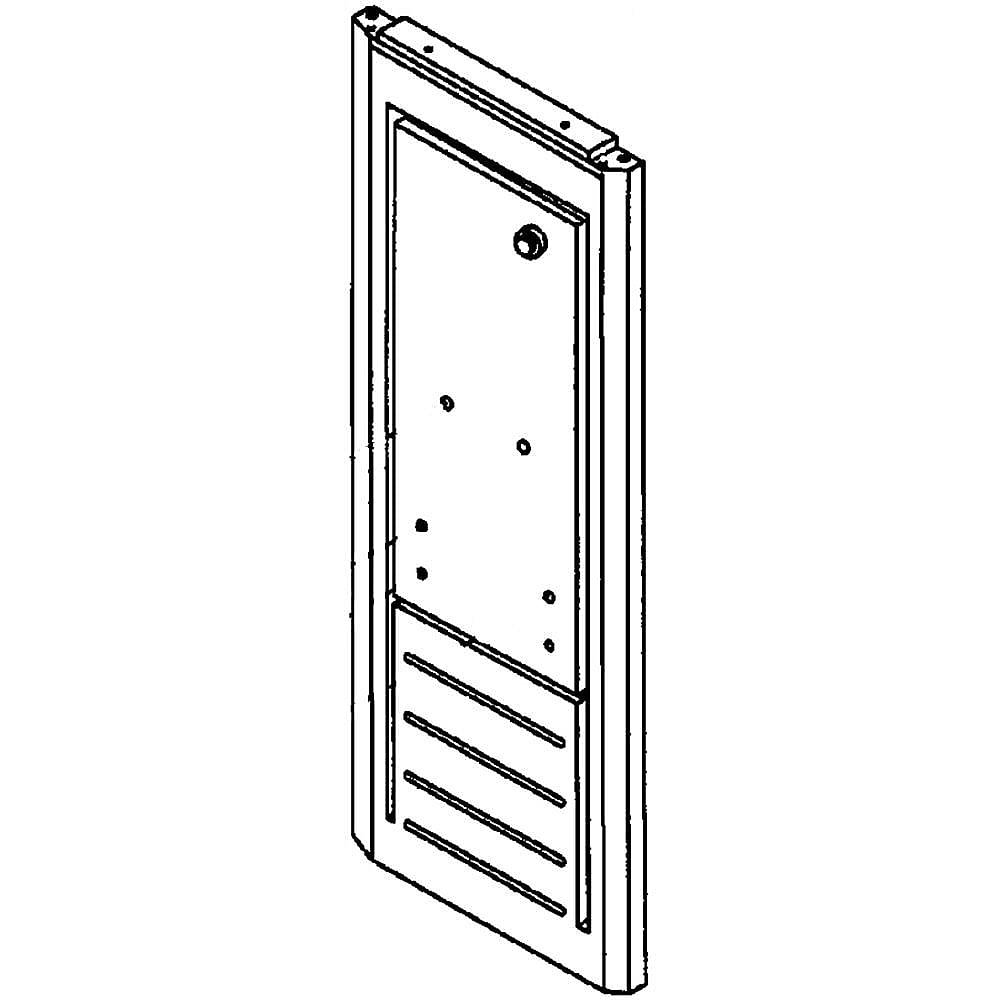 GE Part #wr78X11431, Ice Maker Door Assembly (Stainless) | 31.60 x 16.60 x 3.00
