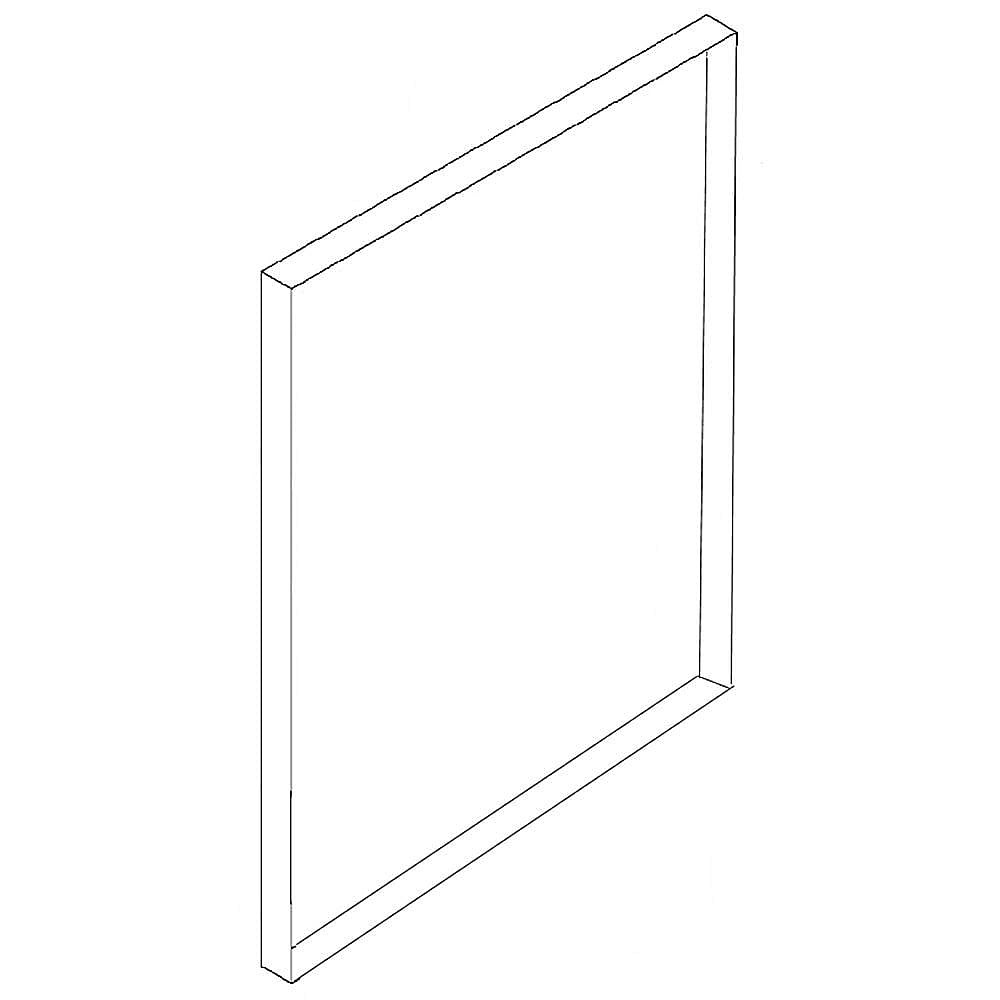 Part #wr78X11909, Refrigerator Door Skin (Stainless) / 51.00 x 41.80 x 10.00