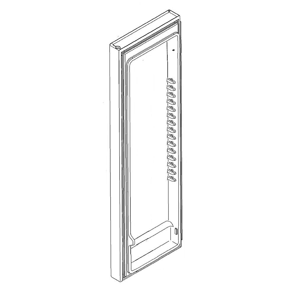 GE Part #wr78X12150, Refrigerator Door Foam Assembly | 70.00 x 25.30 x 10.80