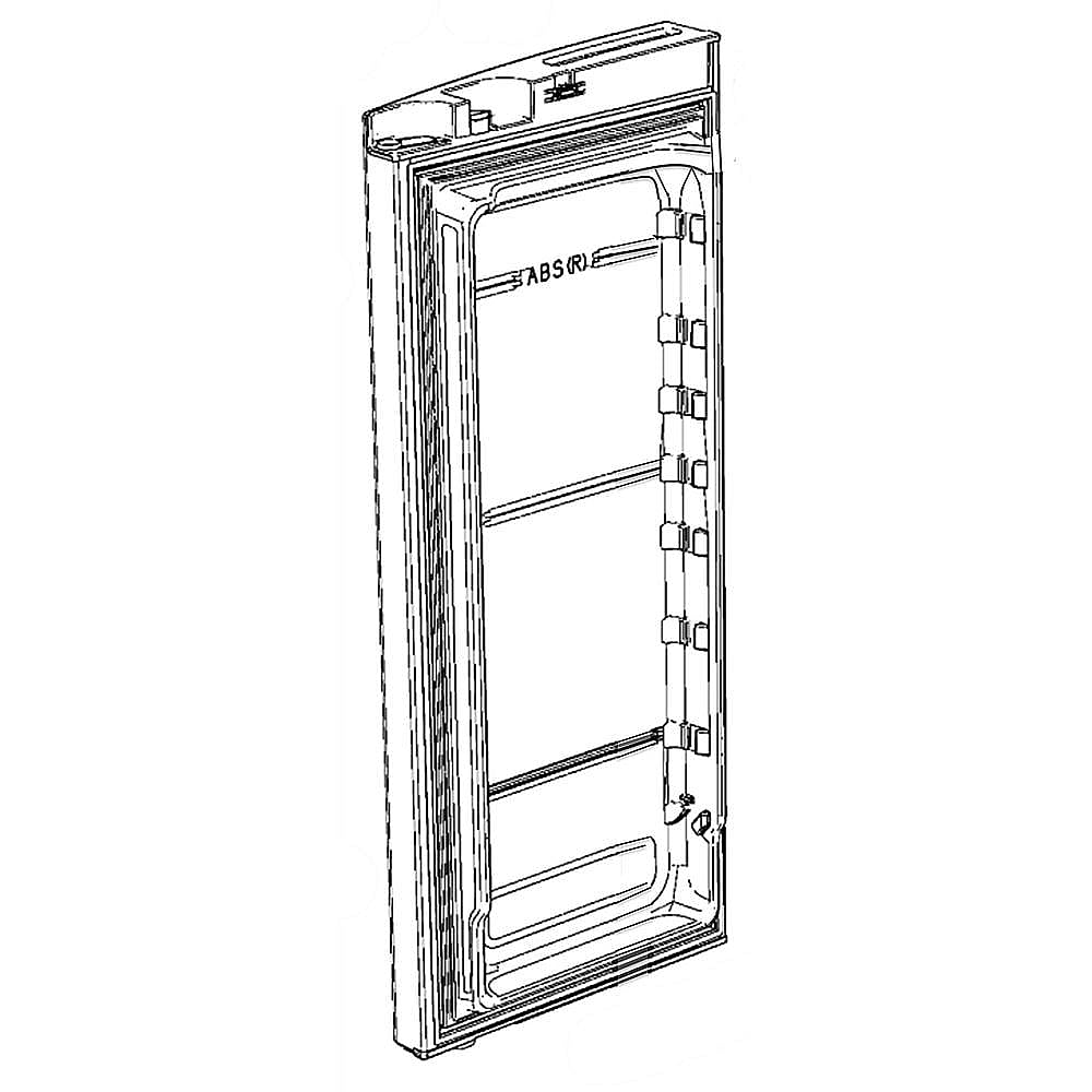 Part #wr78X12229, Refrigerator Door Foam Assembly