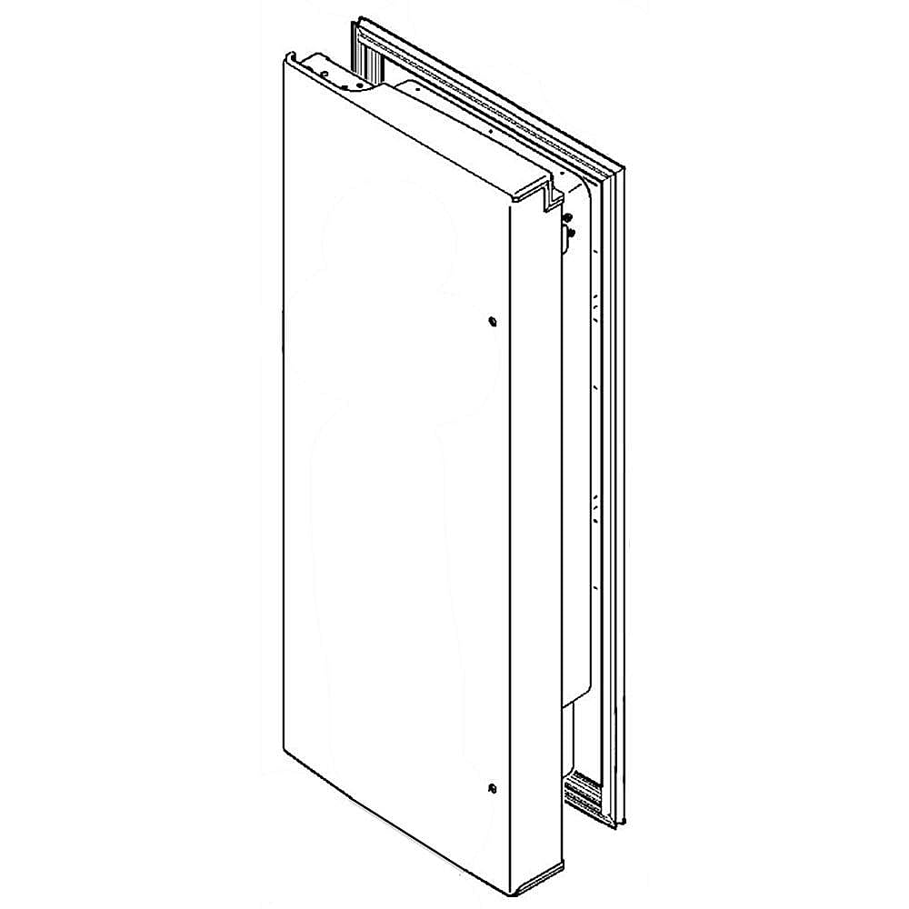 GE Part #wr78X12270, Foam Door | 43.20 x 22.60 x 11.90