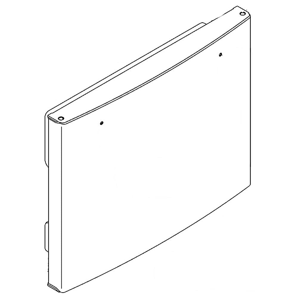 GE Part #wr78X12280, Refrigerator Freezer Door Assembly | 46.10 x 22.20 x 12.60