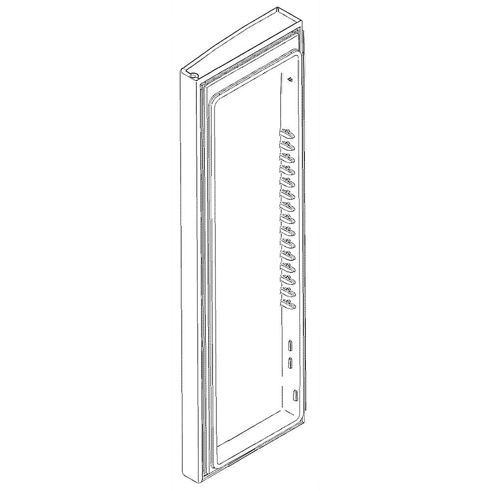 GE Part #wr78X12731, Refrirator Door Assembly | 73.00 x 26.90 x 10.60