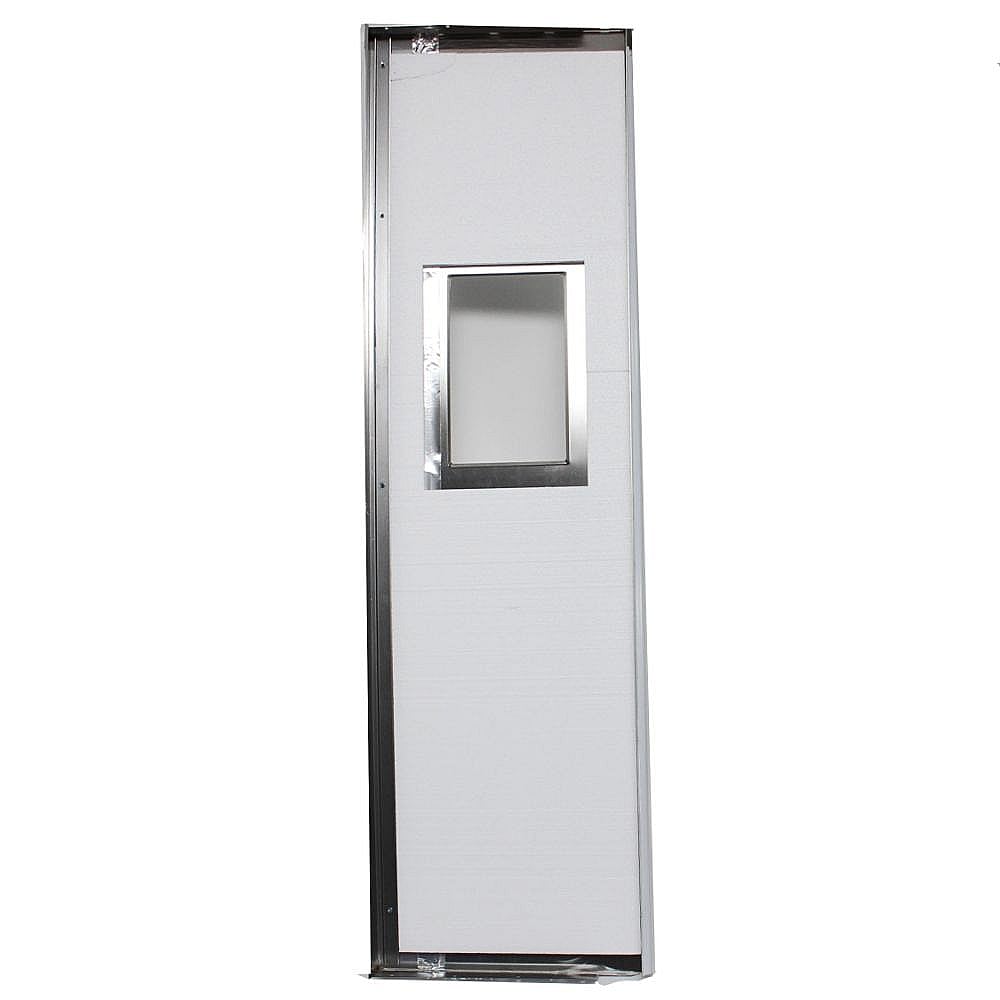 Part #wr78X12749, Refrigerator Freezer Door Skin (Stainless) / 76.00 x 34.00 x 10.20