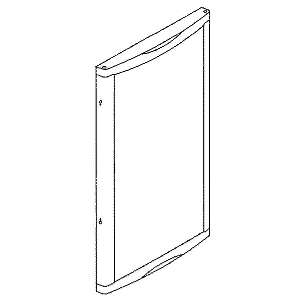Part #wr78X20063, Beverage Cooler Door / 38.60 x 28.10 x 5.80