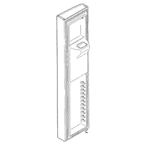 Refrigerator Freezer Door Assembly WR78X21426