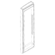 Hotpoint Refrigerator Door Assembly (stainless) for GE GSS23GSKPCSS - Part WR78X22868
