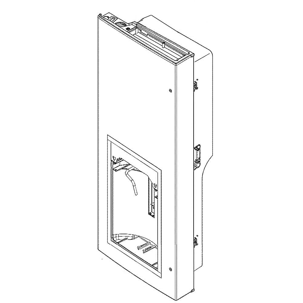 Part #wr78X37442, Refrigerator Door Assembly, Left (Replaces Wr78X26436)