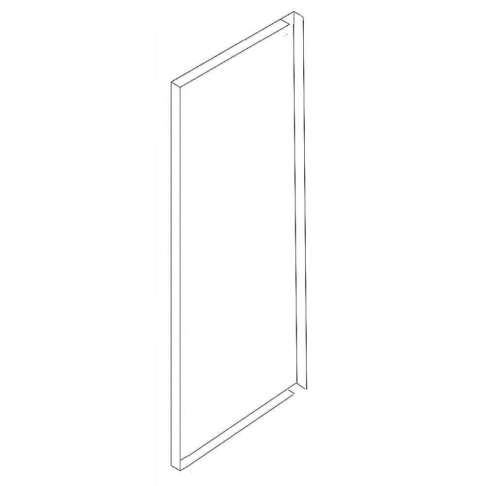 Part #wr78X26632, Refrigerator Door Skin (Stainless) / 77.00 x 37.00 x 9.50
