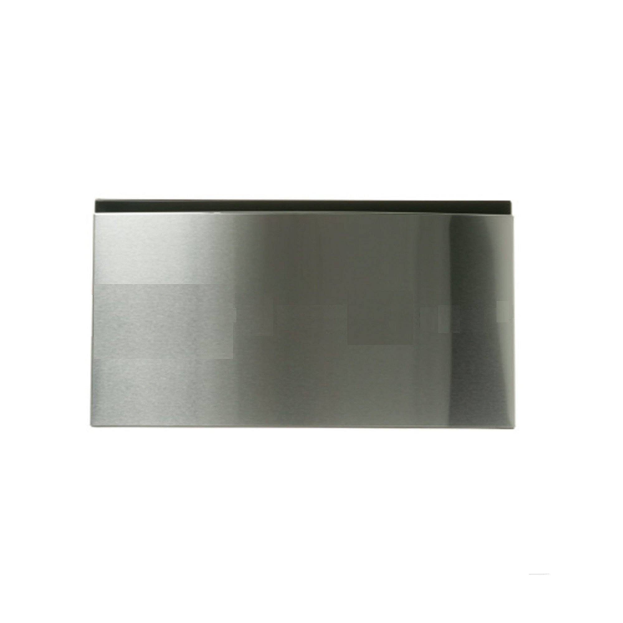 Part #wr78X28358, Refrigerator - Freezer Upper Door Stainl / 26.60 x 27.10 x 5.90