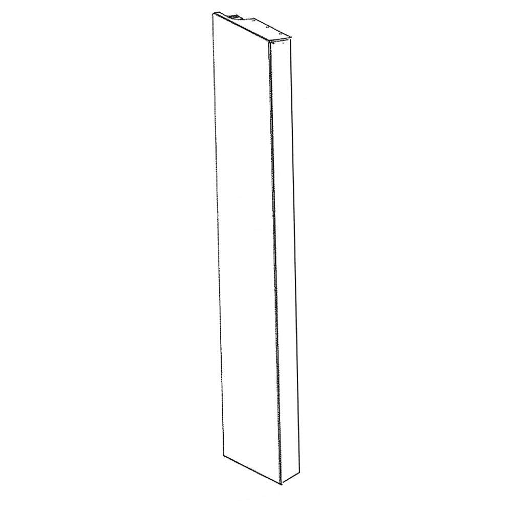 Part #wr78X28543, Refrigerator Door Assembly, Left | 44.60 x 17.90 x 7.90