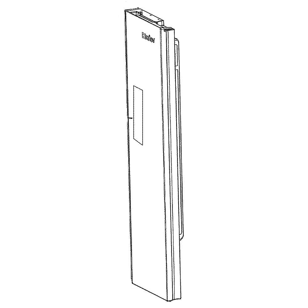 Part #wr78X28544, Refrigerator Door Assembly, Right (Stainless) / 44.60 x 17.70 x 8.00
