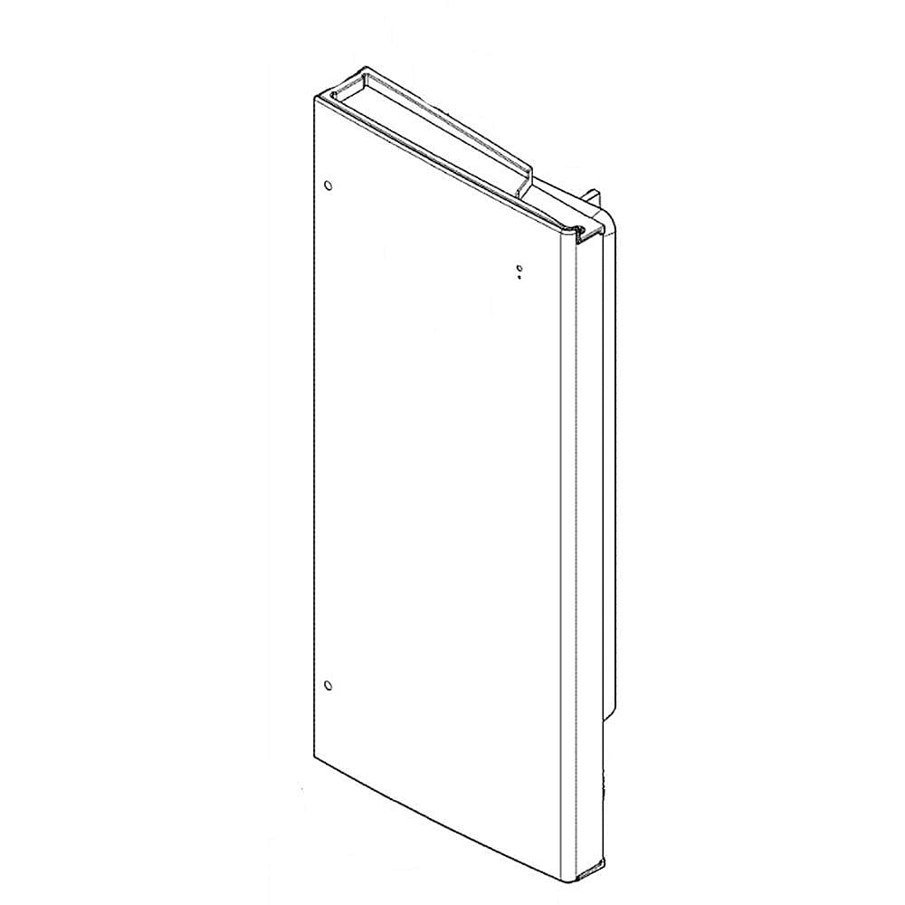 GE Part #wr78X29149, Refrigerator Door Assembly, Right | 47.90 x 22.40 x 14.90