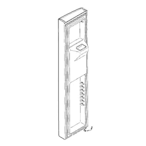 Refrigerator - Freezer Door Black Slate WR78X30081