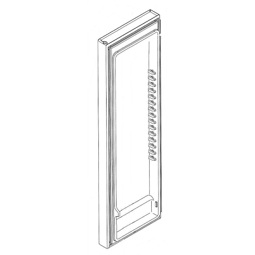 Part #wr78X30082, Refrigerator - Fresh Food Door Black Sla / 72.00 x 26.00 x 11.00