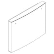 Refrigerator Freezer Door Assembly (stainless) for GE XFE26JSMKFSS - Part WR78X30143