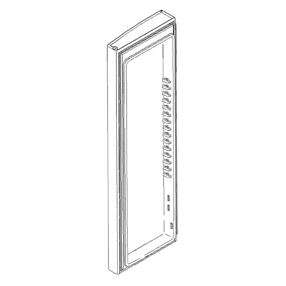 Part #wr78X31067, Refrigerator Door Assembly (Stainless) / 73.00 x 11.00 x 25.00