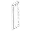 Refrigerator Door Assembly (stainless) for GE CZS22MP2NES1 - Part WR78X31067
