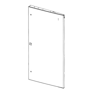 Refrigerator Convenience Door Outer Panel Assembly (stainless) WR78X31903