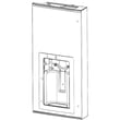 Refrigerator Door Assembly, Left (stainless) for GE PVD28BYNFS - Part WR78X32093