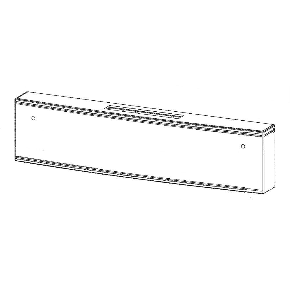 Refrigerator Convertible Drawer Door Assembly (Matte White)