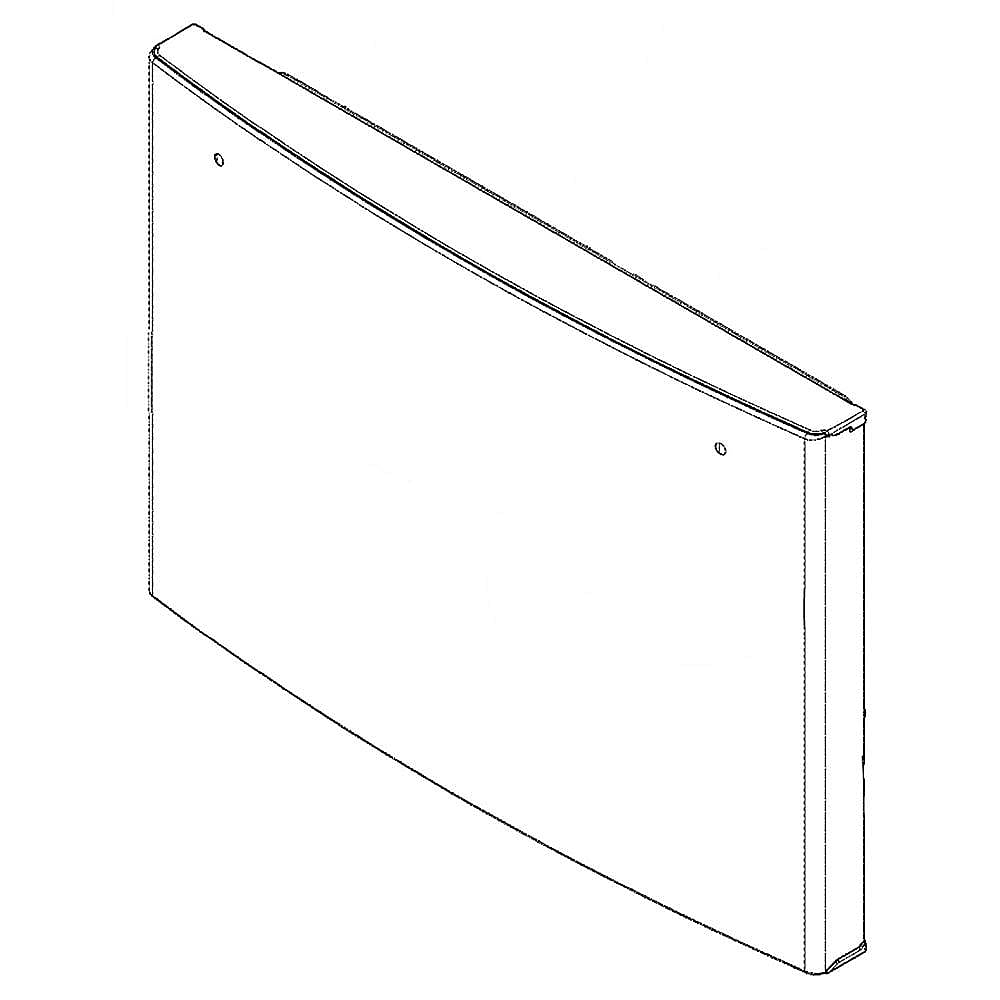 GE Part #wr78X37416, Refrirator Freezer Door Assembly (Stainless)