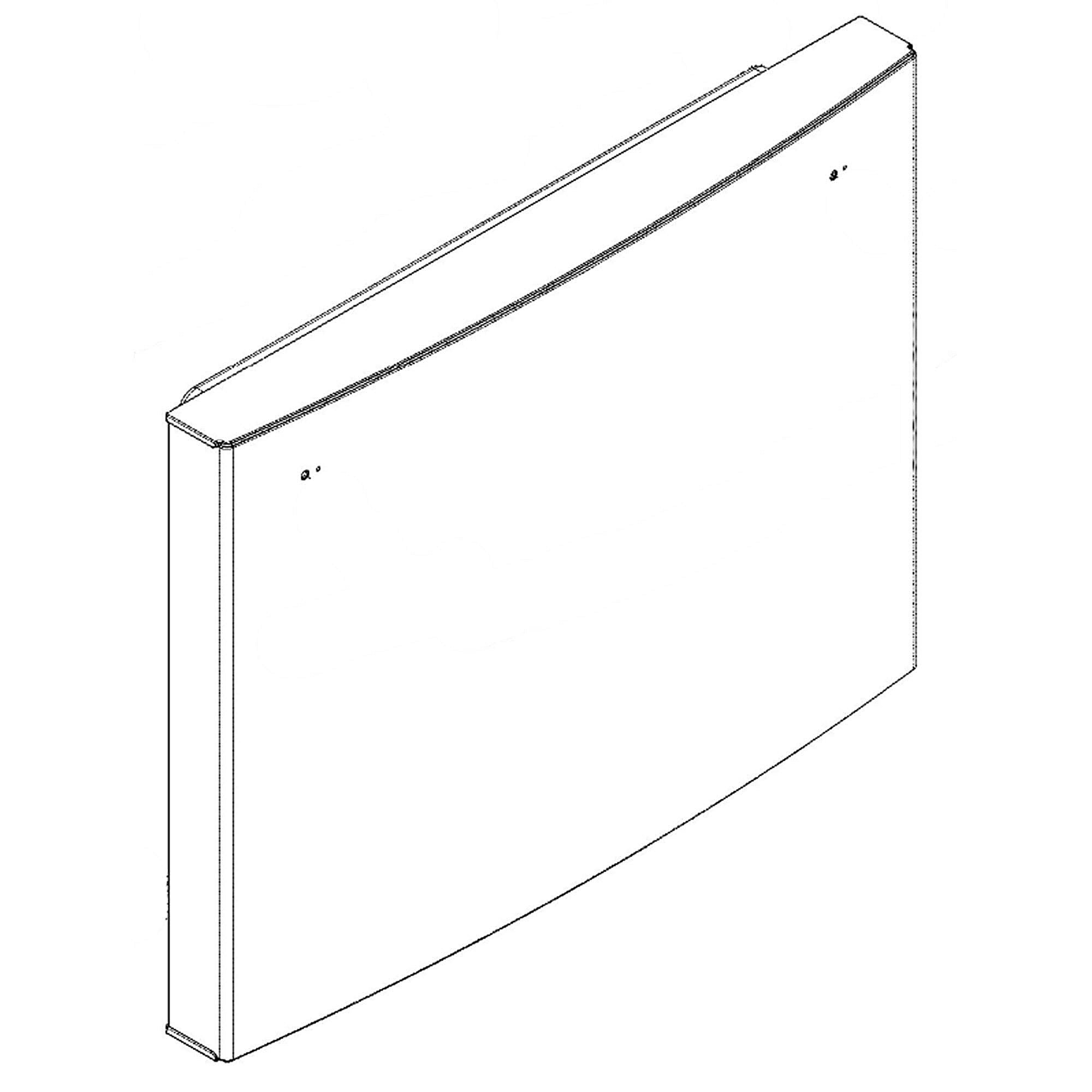Part #wr78X42007, Freezer Drawer - Stainless Steel