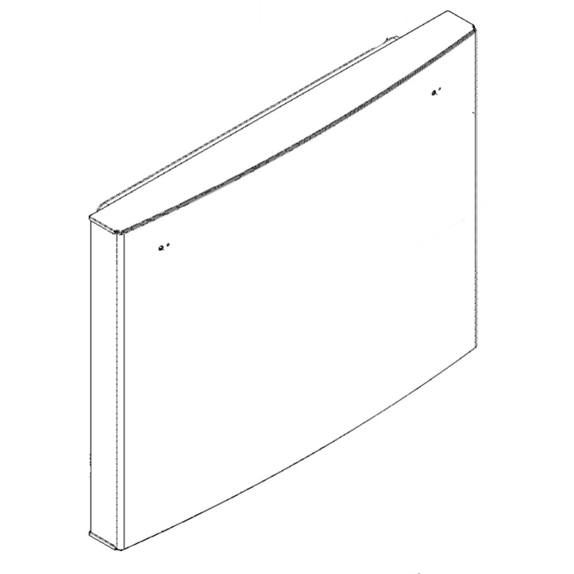 Part #wr78X43247, Freezer Drawer Front - White