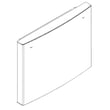 Freezer Drawer Front - White for GE GNE27JGMYFWW - Part WR78X43247